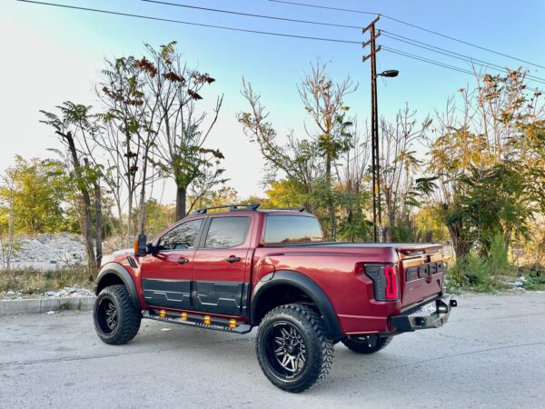 Ford Ranger T6 T7 T8 2012-2022 Jumbo Side Door Body Cladding Matte Black - Image 3