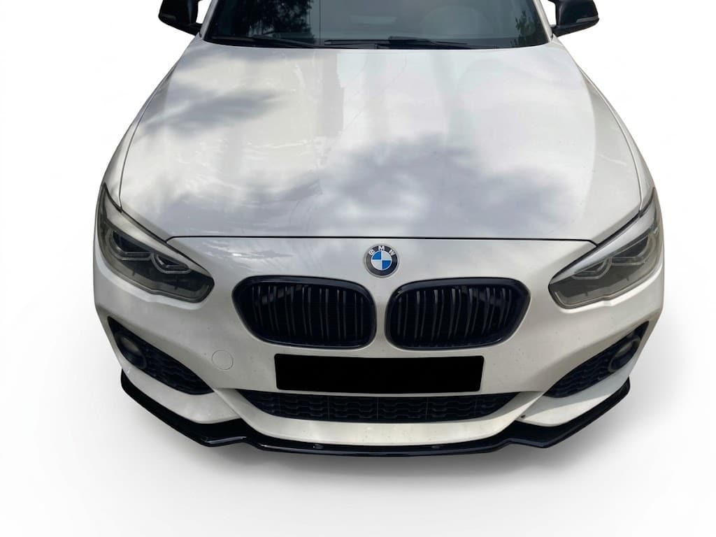 BMW 1 Series F20/F21 M- Pack Facelift (2015-2019) Front Splitter 2 Gloss black front splitter for BMW 1 Series F20 F21 M-Sport Facelift (2015-2019).