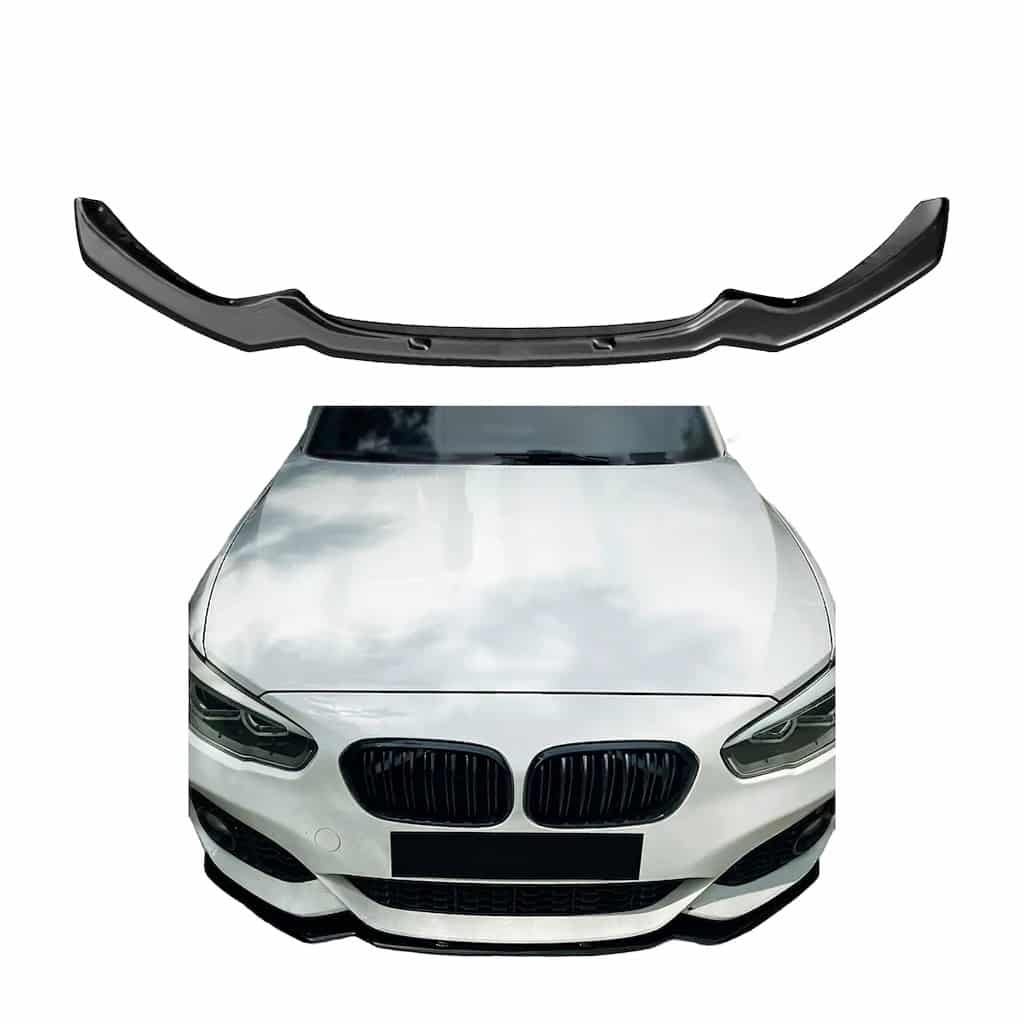 BMW 1 Series F20/F21 M- Pack Facelift (2015-2019) Front Splitter 3 Gloss black front splitter for BMW 1 Series F20 F21 M-Sport Facelift (2015-2019).