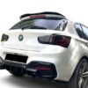 Gloss black spoiler cap for BMW 1 Series F20 F21 M-Power Facelift 2011-2019