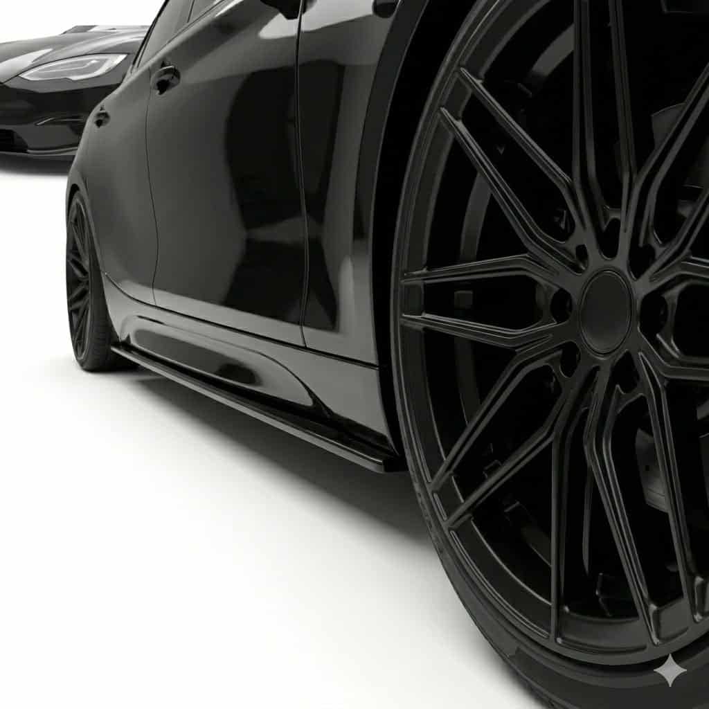 Side Skirts for BMW 1 Series F20 / F21 M-Power (2011-2019) 2 BMW 1 Series F20 / F21 M-Pack Side Skirts - Gloss Black (2011-2019)