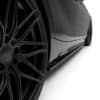 Gloss black side skirts for BMW 1 Series F20 F21 M-Sport M135i M140i (2011-2019), performance side blades.