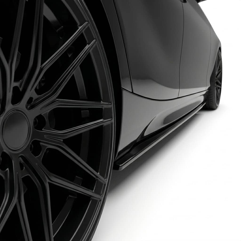 Side Skirts for BMW 1 Series F20 / F21 M-Power (2011-2019) 1 Gloss black side skirts for BMW 1 Series F20 F21 M-Sport M135i M140i (2011-2019), performance side blades.