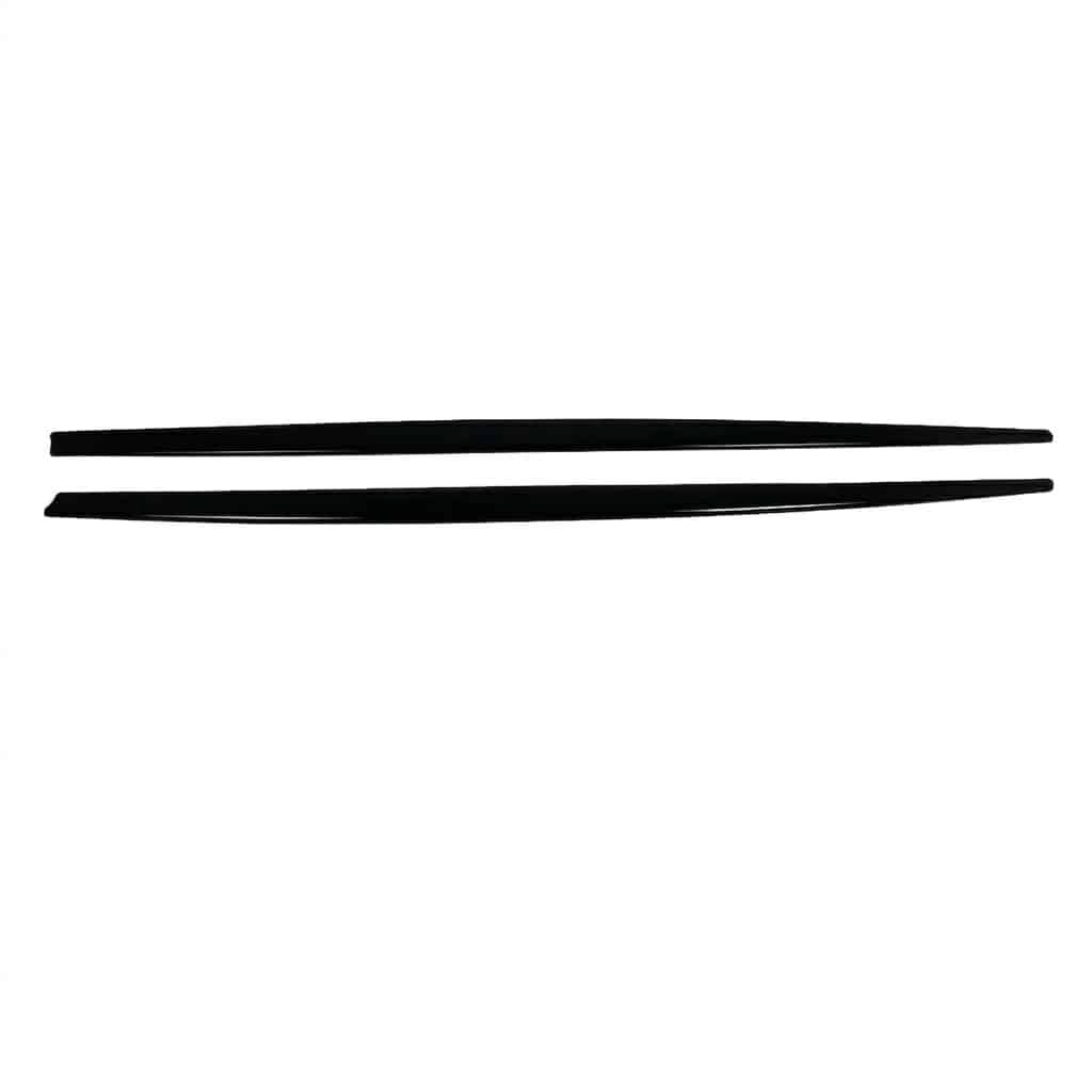 BMW 3 Series F30 F31 M-Sport 2012-2018 Side Skirts 3 Gloss black side skirt extensions for BMW 3 Series F30 F31 M Sport models 2012-2018.