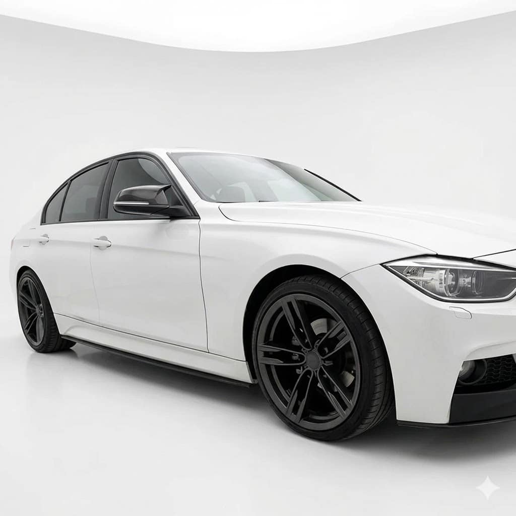 BMW 3 Series F30 F31 M-Sport 2012-2018 Side Skirts 4 Gloss black side skirt extensions for BMW 3 Series F30 F31 M Sport models 2012-2018.