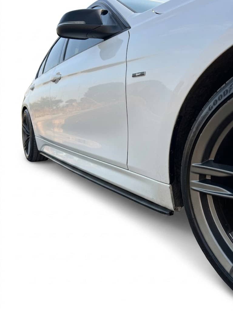 BMW 3 Series F30 F31 M-Sport 2012-2018 Side Skirts 5 Gloss black side skirt extensions for BMW 3 Series F30 F31 M Sport models 2012-2018.