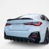 BMW 4 Series G26 Rear Valance Gloss Black Gran Coupe Installed 2021 - Plus Auto Style