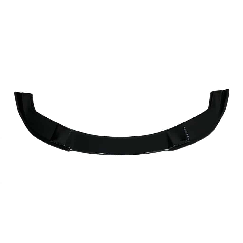 BMW 5 Series E60/E61 M-Pack (2003-2010) Front Splitter 3 Gloss black front splitter for BMW 5 Series E60 E61 M-Sport M-Pack (2003-2010), aggressive front bumper lip spoiler.