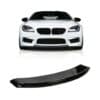 Gloss black front splitter for BMW 6 Series F06 F12 F13 Facelift M-Pack models 2013-2018.