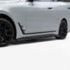 Gloss Black Side Skirt Extensions Pair for BMW i4 M-Pack G26 Gran Coupe 2021 Onwards