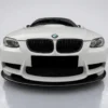bmw m3 e92 e93 front splitter uk gloss black no-drill fit