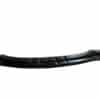 Gloss black front splitter for BMW M3 F80 models 2014-2018, performance styling.