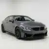 Gloss black front splitter made for the 2014-2020 BMW M4 F82
