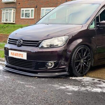 VW Caddy & Caddy Maxi Mk4 2015 Onwards - Gloss Black ABS Front Lower Splitter