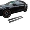 Gloss black side skirt diffusers for Cupra Formentor models (2020-present