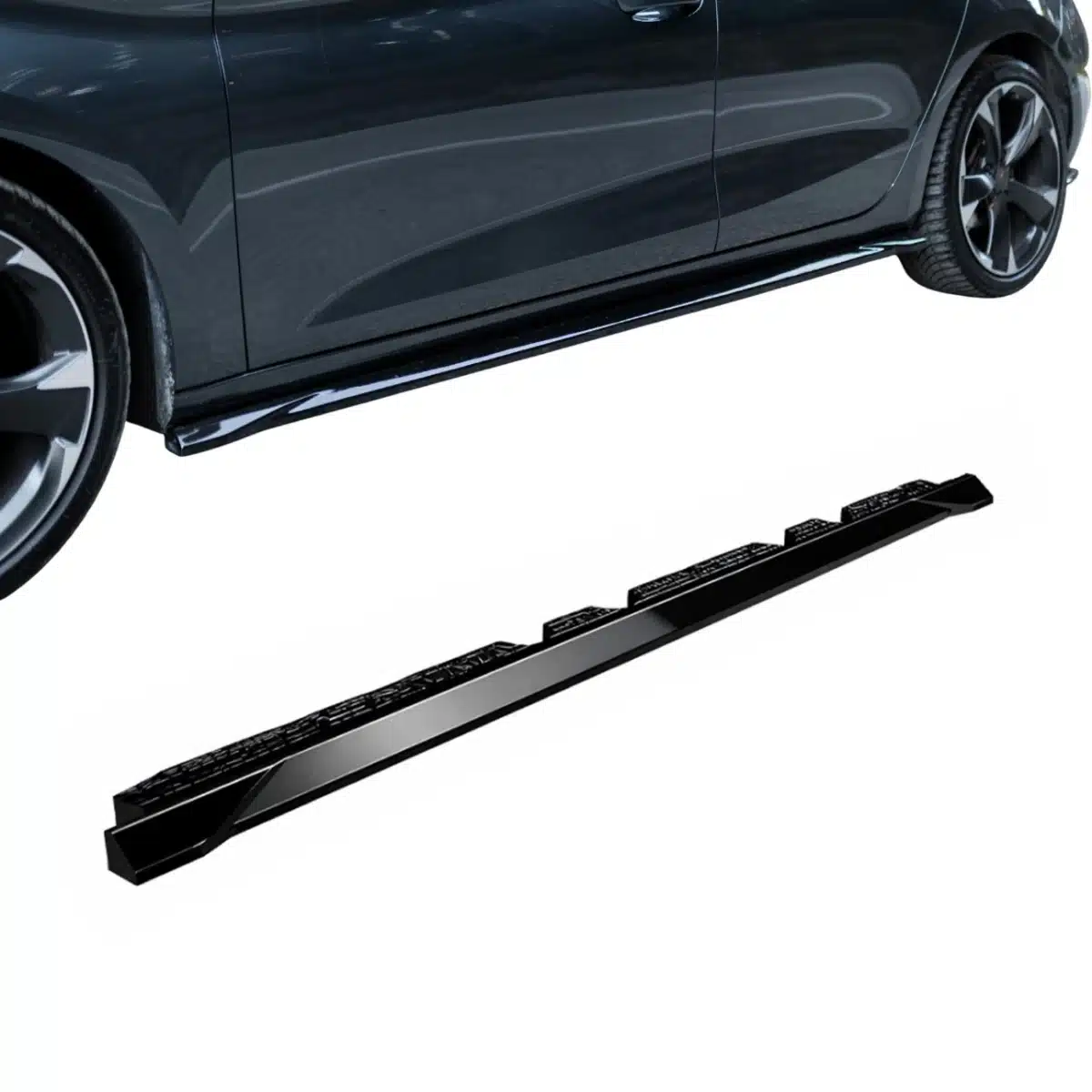Cupra Leon / Seat Leon FR Mk4 2020- Side Skirts I Gloss Black (2pcs) 1 Cupra Leon / Seat Leon FR Mk4 2020- Side Skirts