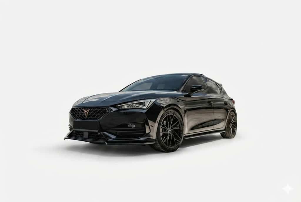 Side Skirts for Cupra Leon 2020+ Seat Leon Fr Mk4 2020+ 3 Gloss black side skirts for CUPRA Leon Mk4 2020 and SEAT Leon FR models