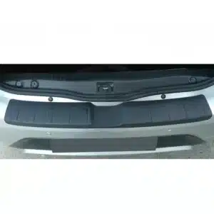 Gloss black rear bumper protector for Dacia Sandero Stepway 2021-present models.