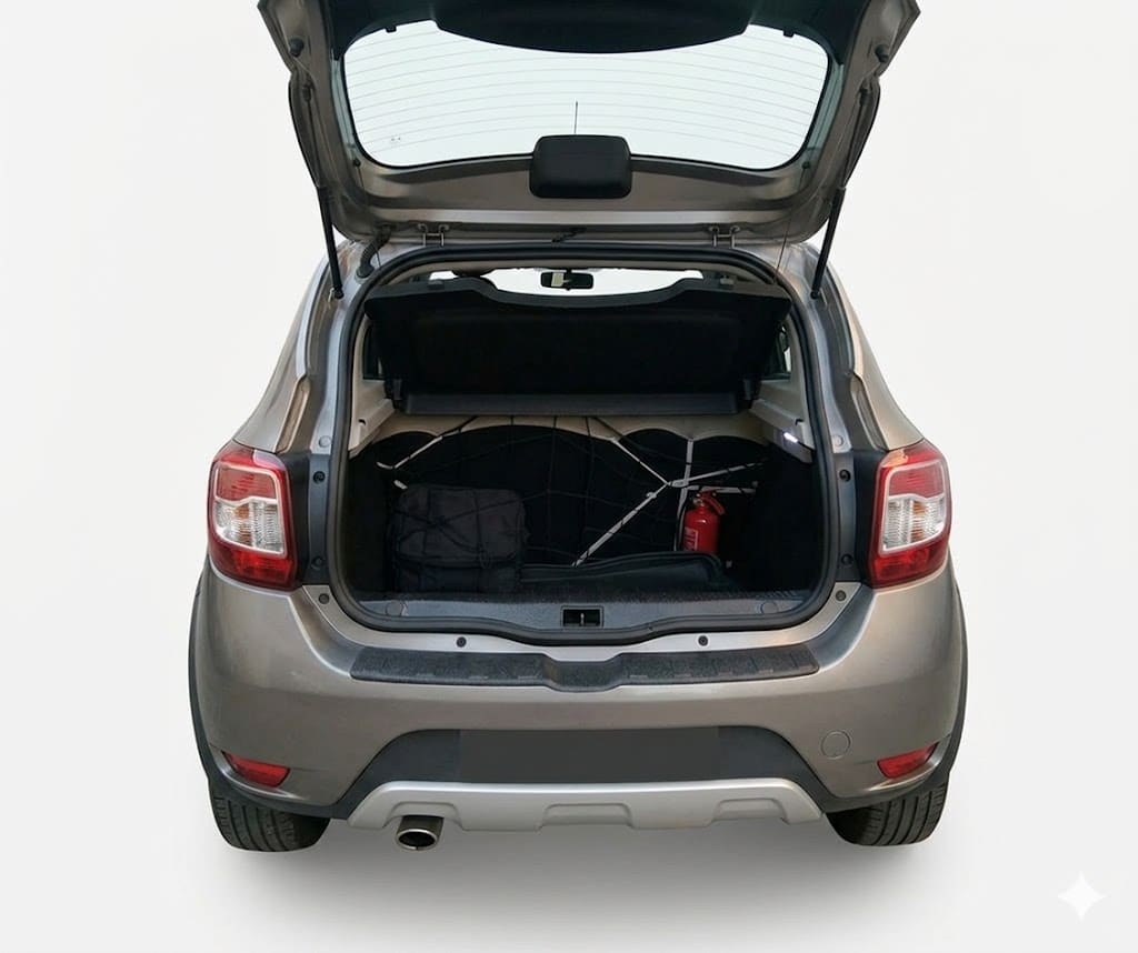 Rear Bumper Protector Guard for Dacia Sandero Stepway 2013-2020 2 Black Rear Bumper Guard and Scuff Protector for Dacia Sandero Stepway 2013-2020