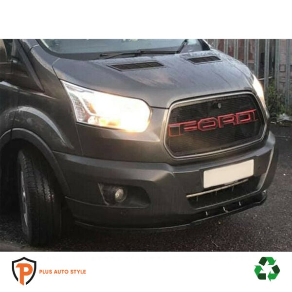 Ford Transit Mk8 2014-2019 Front Bumper Lower Spoiler Splitter - Image 3
