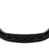 Gloss Black Front Bumper Splitter Lip Fitted to a Fiat Ducato LWB Van 2014-2024