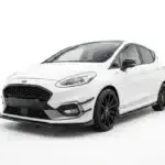 Ford Fiesta Mk8 ST Front Splitter for ST & ST-Line (2017-2021) 2 Ford Fiesta Mk8 ST Front Splitter gloss black ABS