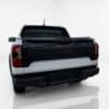Full gloss black tailgate cover cladding for Next-Gen Ford Ranger (2022-present).