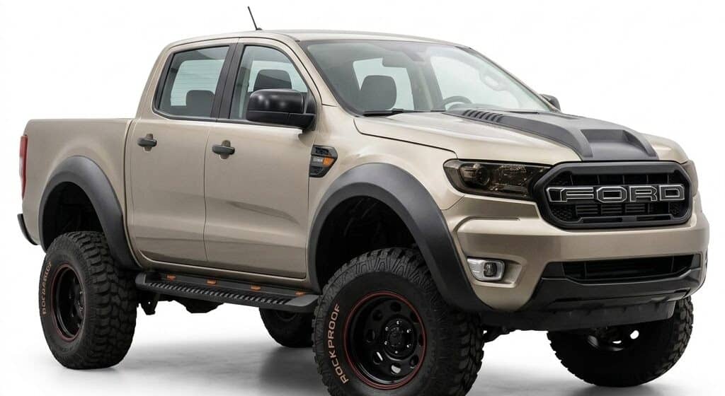 Ford Ranger Jumbo Wide Wheel Arch Fender Flares Ultimate Kit