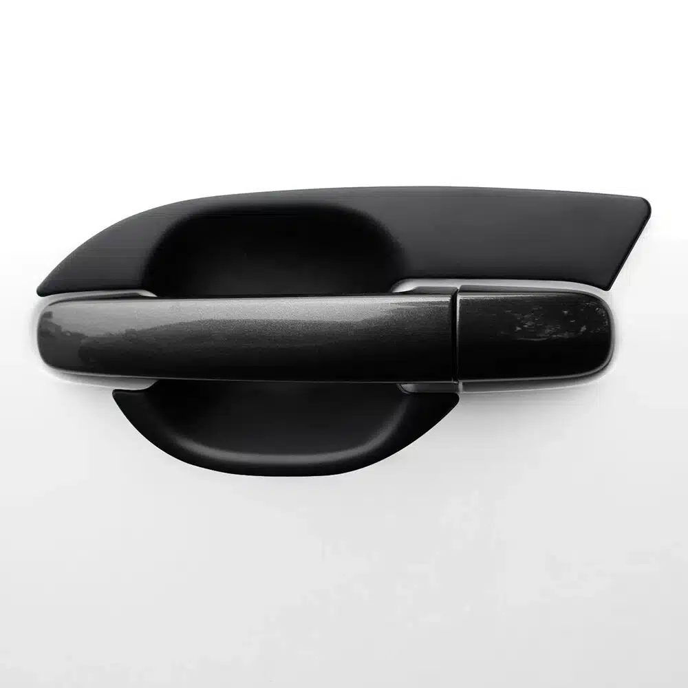 Door Handle Inserts Protector Cover for Ford Ranger T6 T7 T8 (2012-2022) 3 Matte Black Door Handle Inserts Protector Cups for Ford Ranger T6 T7 T8 2012-2022