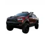 Matte Black Wide Wheel Arches for Ford Ranger Wildtrak T6 T7 T8 2012 Onwards 4 Ford Ranger T6 T7 T8 fender flares wheel arch extensions gloss black off-road styling