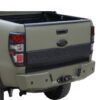 Ford Ranger matte black half tailgate cover protector for T6 T7 T8 models 2012-2022.