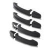 Matte Black Door Handle Covers Caps Trim for Ford Ranger T6 T7 T8 2012-2022