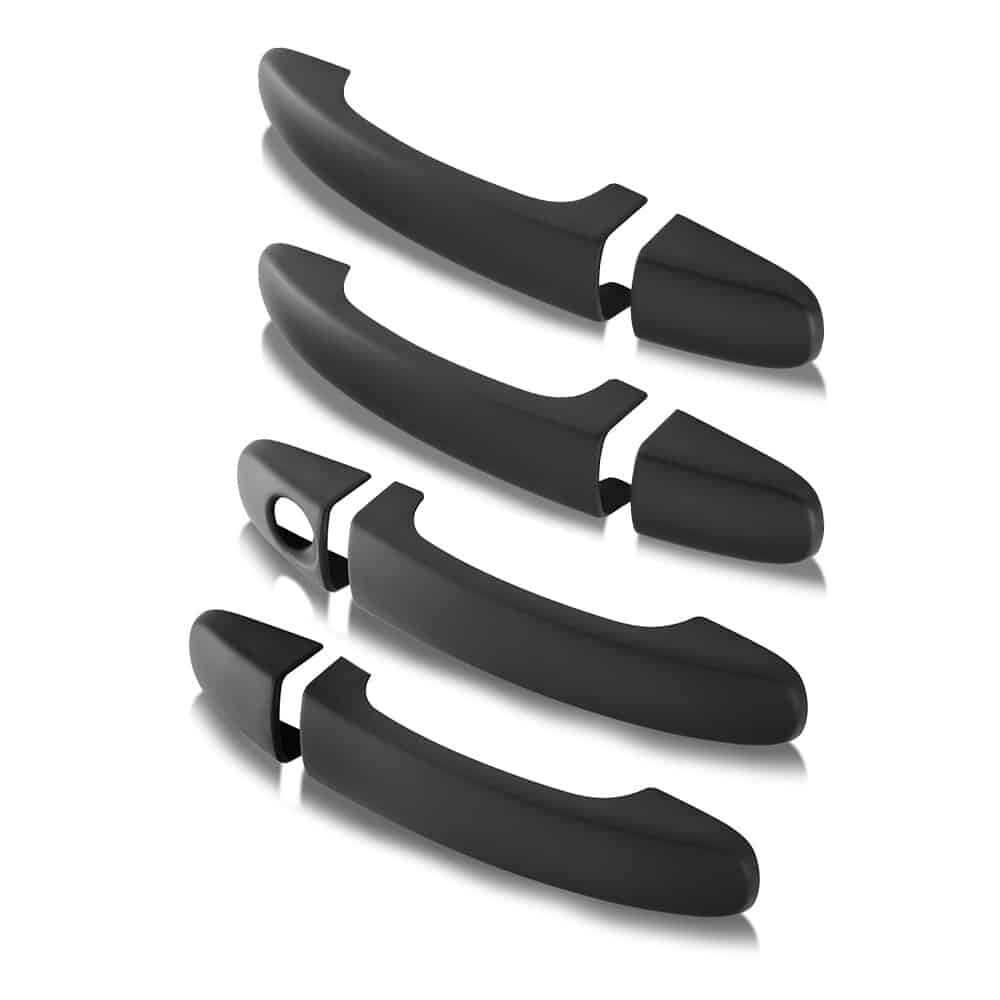 Door Handle Covers For Ford Ranger T6 T7 T8 (2012-2022) 2 Matte Black Door Handle Covers Caps Trim for Ford Ranger T6 T7 T8 2012-2022
