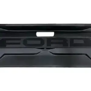 Ford Ranger T6 T7 T8 Full Tailgate Cover (12-22) | Reverse Camera Compatible 5 Matt Black Tailgate Cover Protector for Ford Ranger T6 T7 T8 (2012-2022)