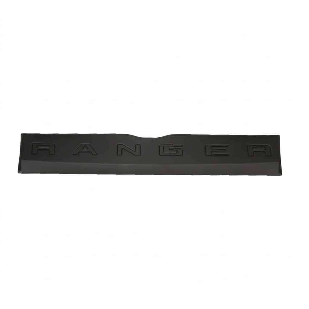 Half Tailgate Cover Protector for Ford Ranger T6 T7 T8 (2012-2022) 7 Ford Ranger matte black half tailgate cover protector for T6 T7 T8 models 2012-2022.