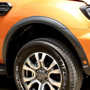 Ford Ranger T6 T7 Park Assist Compatible Fender Flares Matte Black