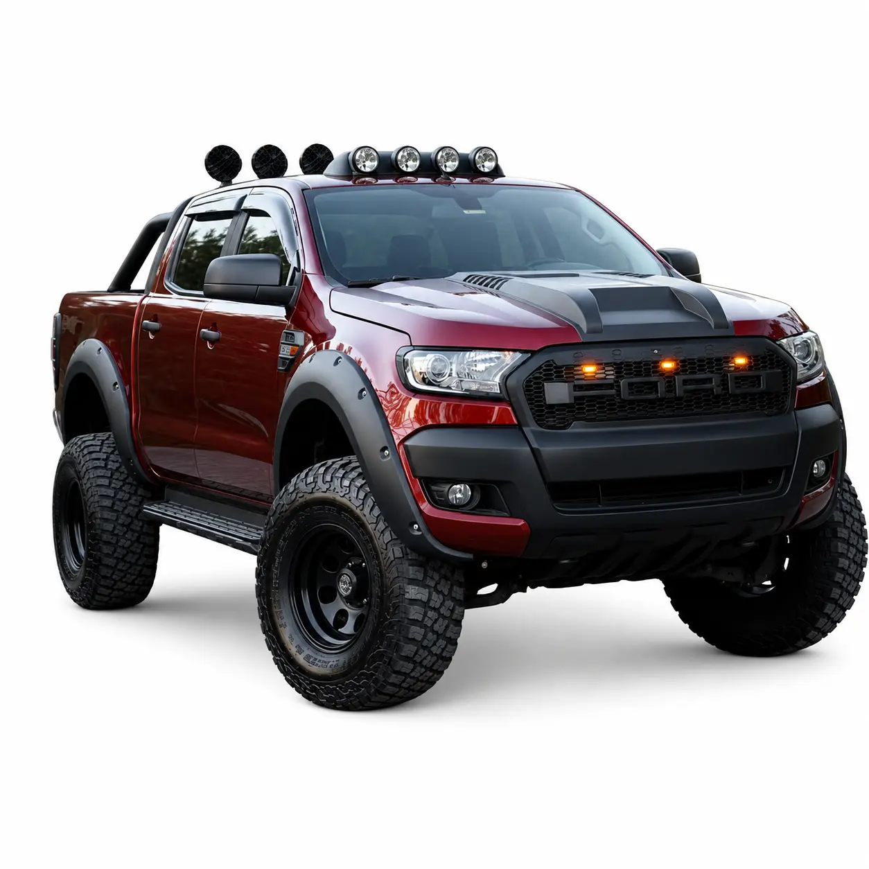 Ford Ranger Wide Arch Kit | Bolt Look Fender Flares | T6 T7 T8 (2012–2022) 2 Ford Ranger T6 T7 T8 Wide Wheel Arch Kit
