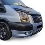 Bonnet Protector Deflector Guard for Transit MK7 2007- 2013 2 Gloss black bonnet protector bug guard for Ford Transit Mk7 (2007-2013), premium piano black stone chip deflector.