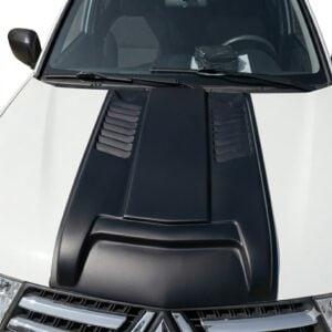 Matte Black ABS Bonnet Scoop for Mitsubishi L200 Series 4 2007-2015 B40 Mode