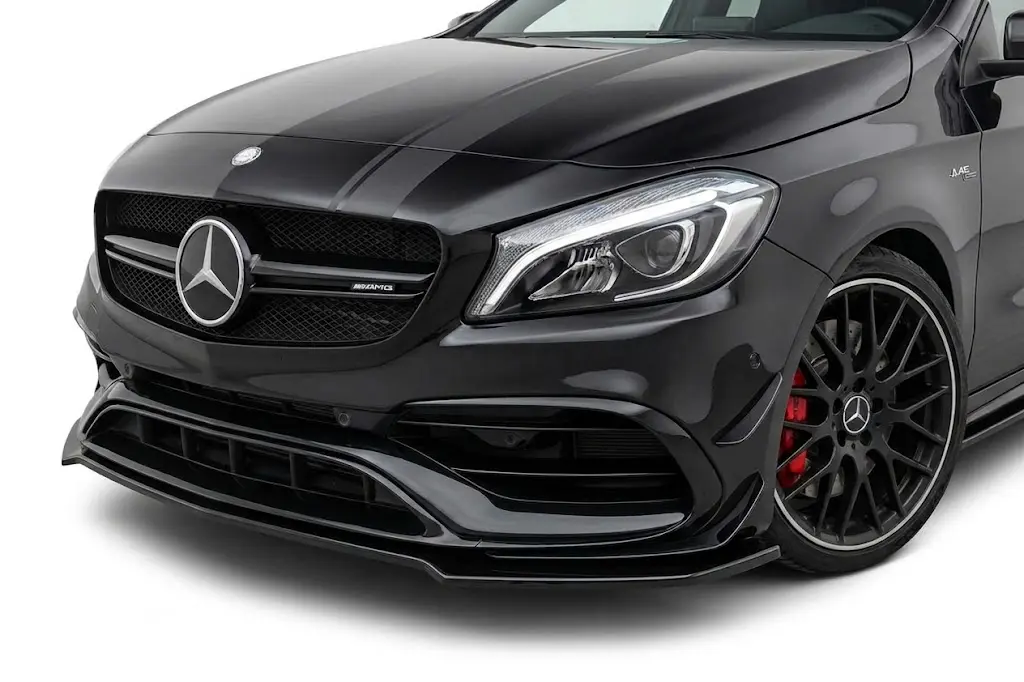 Front Splitter for Mercedes CLA45 AMG C117 Facelift (2017-2019) 2 c117-facelift-front-splitter-v2.webp Gloss Black V2 Front Splitter for Mercedes CLA45 AMG C117 Facelift