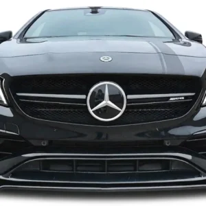 c117-facelift-front-splitter-v2.webp Gloss Black V2 Front Splitter for Mercedes CLA45 AMG C117 Facelift