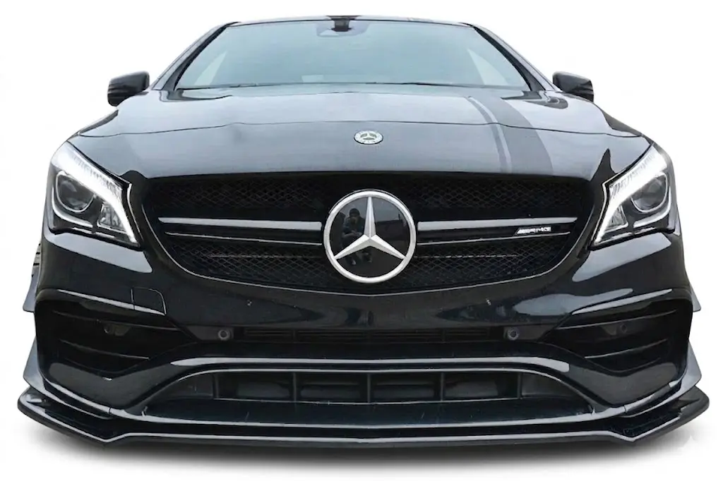 Front Splitter for Mercedes CLA45 AMG C117 Facelift (2017-2019) 1 c117-facelift-front-splitter-v2.webp Gloss Black V2 Front Splitter for Mercedes CLA45 AMG C117 Facelift