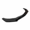 Mercedes CLA45 AMG C117 Facelift front splitter in high gloss black finish for 2017-2019 models.