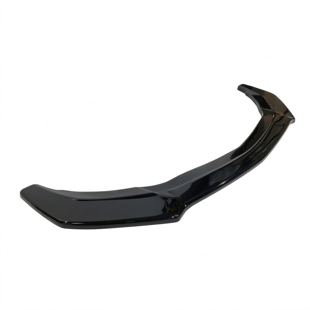 Front Splitter for Mercedes CLA 45 AMG C117 Facelift (2017-2019) 6 Mercedes CLA45 AMG C117 Facelift front splitter in high gloss black finish for 2017-2019 models.