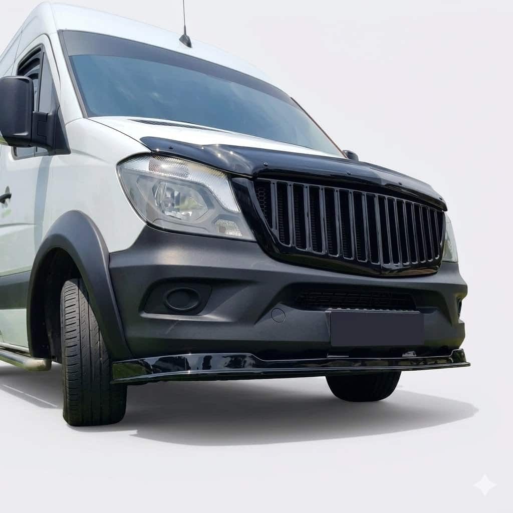 Front Splitter for Mercedes Sprinter W906 Facelift (2014-2018) 3 Front splitter for Mercedes Sprinter W906 Facelift (2014-2018) - High-quality front lip spoiler