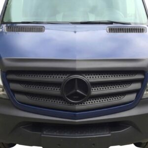 Matte Black Textured Bonnet Protector Guard for Mercedes Sprinter W906 Facelift 2014-2018
