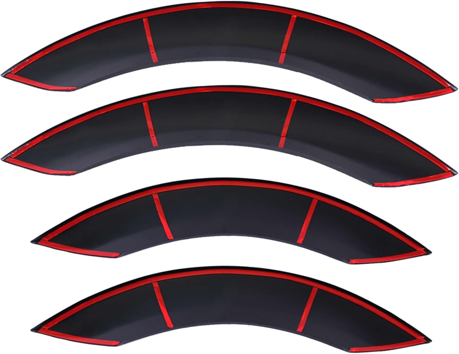 Mercedes Sprinter W906 2006-2013 Wheel Arch Kit Matte Black 2 Matte black wheel arch extension kit for Mercedes Sprinter W906 (2006-2013).