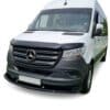 Gloss black front splitter lip for Mercedes Sprinter W907 2018+