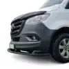 Gloss black front splitter lip for Mercedes Sprinter W907 2018+