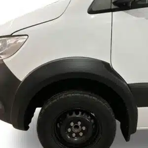 Wide Wheel Arch Kit for Mercedes Sprinter W907 2018+ 3 Matte black wide wheel arch extension kit for Mercedes Sprinter W907